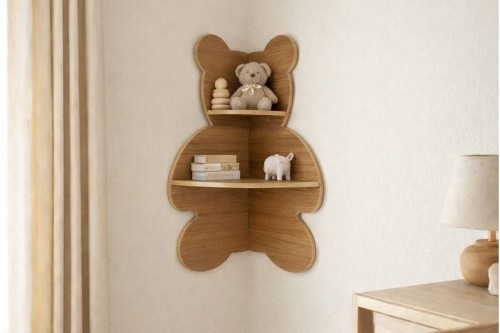 Ayıcık Kahve Köşe Rafı