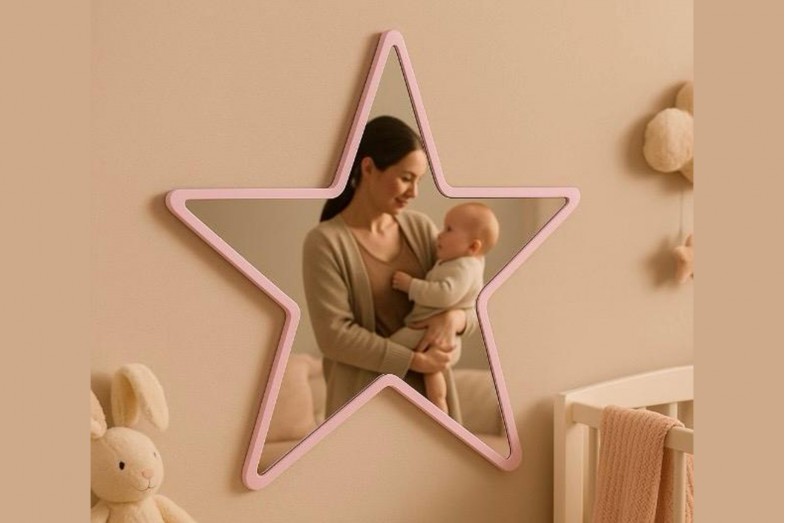 Bebek Odası Yıldız Ayna Bebek Odası Yıldız Ayna