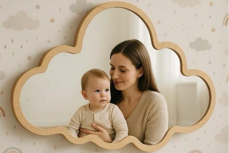 Bebek Odası Bulut Ayna Bebek Odası Bulut Ayna