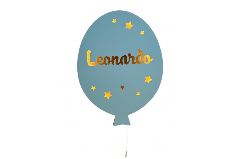 Oymalı İsimli Balon Lamba 